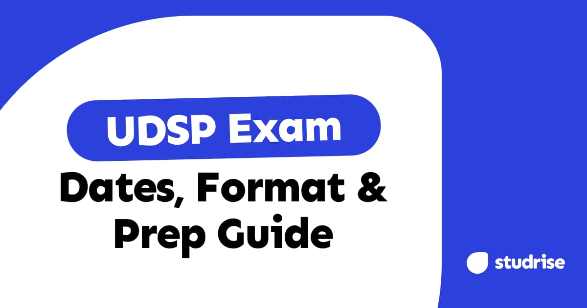 UDSP Exam 2026: Dates, Format & Prep Guide